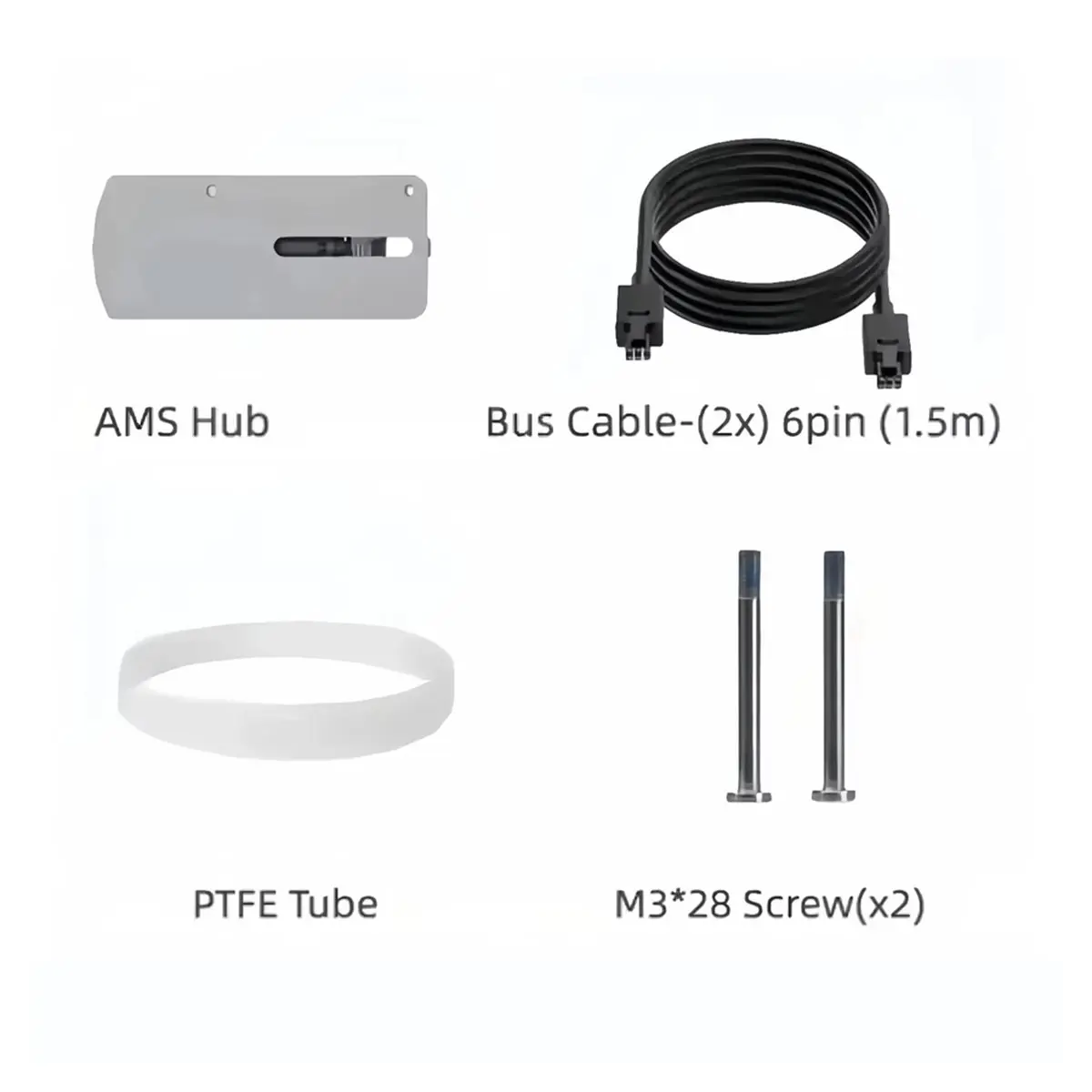 618 Mega Sale For Bambu Lab AMS Hub Expand AMS Connection for Bambu X1/P1 Series Printers AMS Unit Multi-AMS