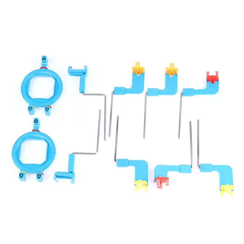 

10Pcs/Box Dental X-ray Film Fixed Bracket X Ray Sensor Positioner Holder Complete Film Positioning System For Senor Type 2.0
