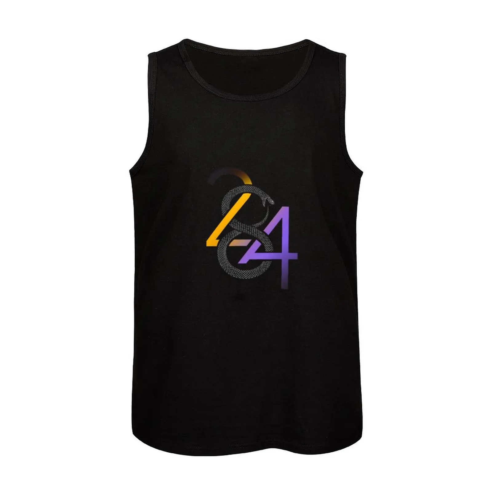 Zwarte Mamba Tank Top Gym Voor Heren Mouwloze Man Shirts Heren Fitness T-Shirt