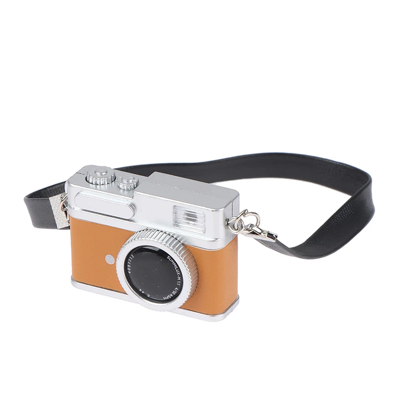 Fashion Retro Mini Doll Accessories Digital Camera Dollhouse Miniature Decoration Toy For Children GiftDecoration