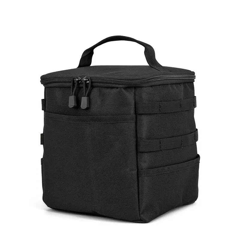 Borsa portaoggetti da campeggio all\'aperto borsa per attrezzi per unghie a terra di grande capacità bombola per Gas borsa per utensili da Picnic per