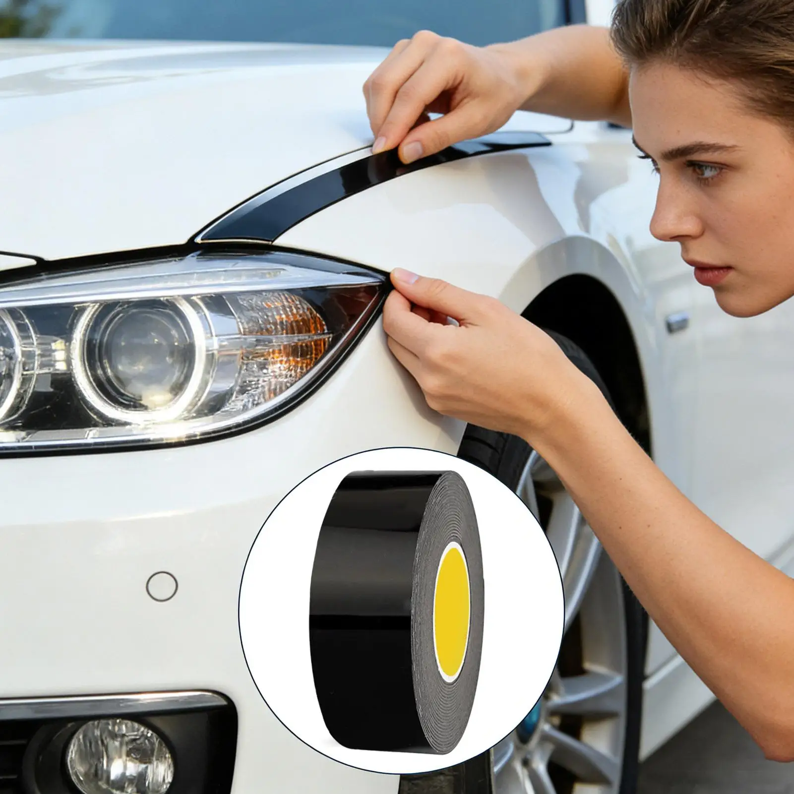 3 Meter/Rolle, 10–30 mm Breite, doppelseitiges Klebeband für Automobile, hochviskoses, festes Klebeband für Autos, hochtemperaturbeständig