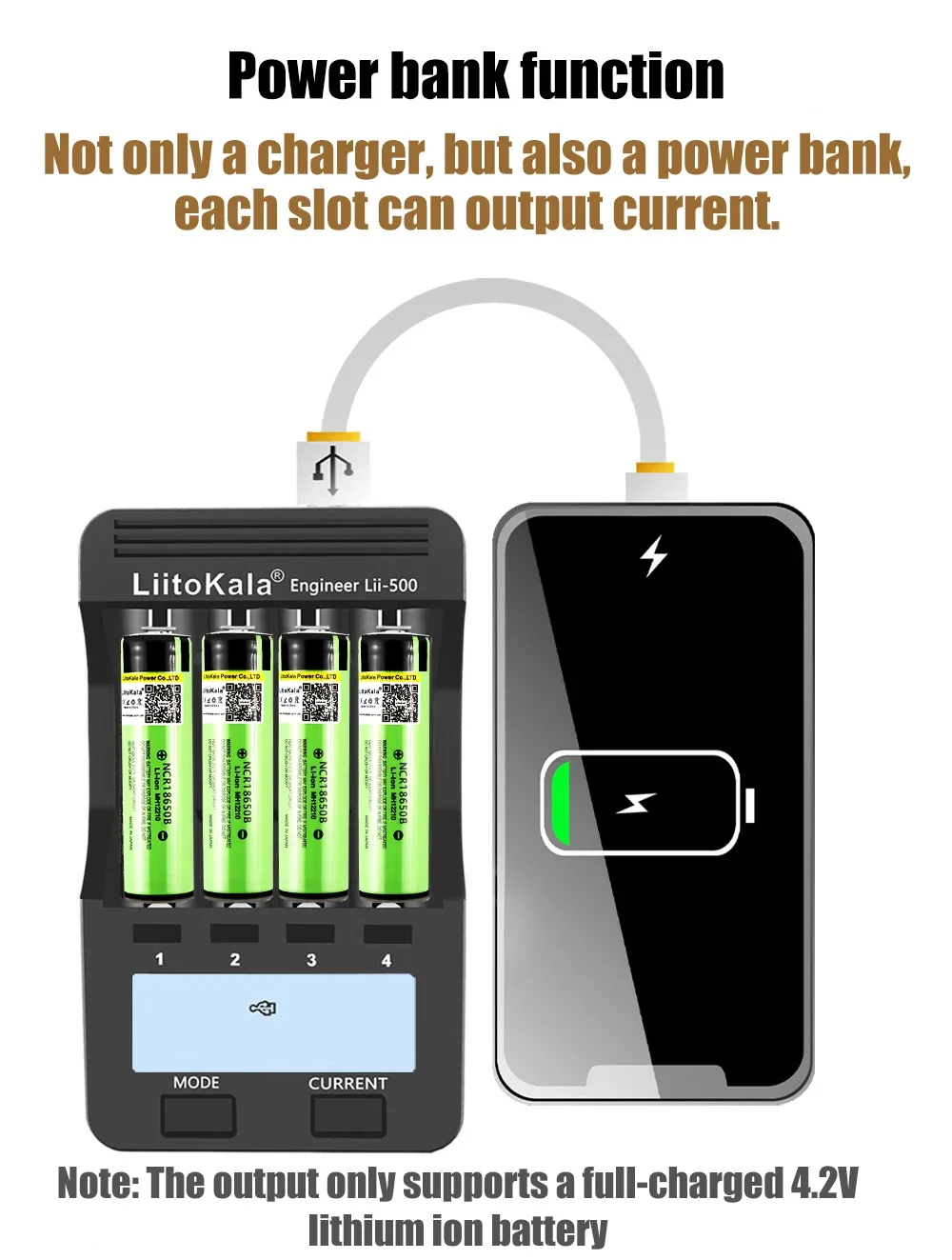 LiitoKala  34B-PCB 3.7V 18650 3400mAh NCR18650B Lithium Rechargeable Battery Pack for Flashlight  Bulk Options Available