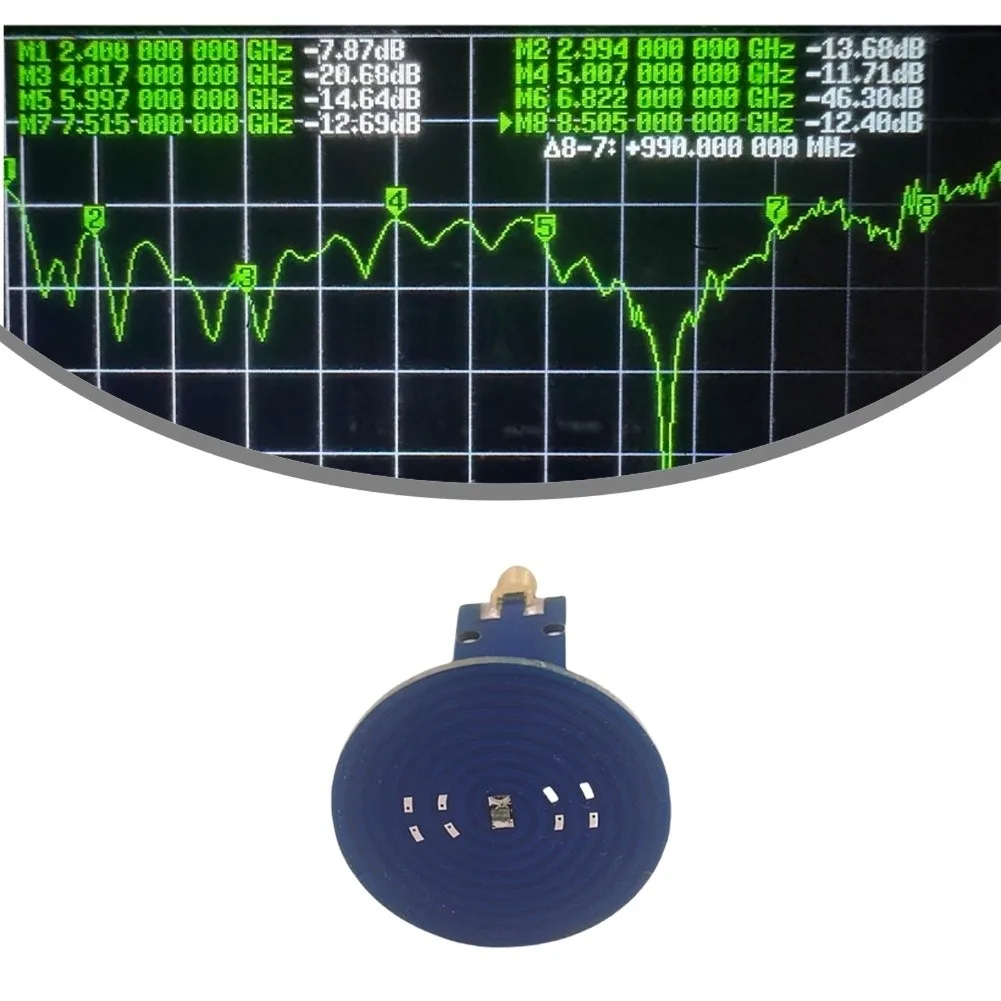 

1pc UWB Antenna 2.4GHz To 8.5GHz Ultra Wideband Archimedean Spiral Left Right Hand 2dBi To 7dBi Gain Antenna Spare Parts