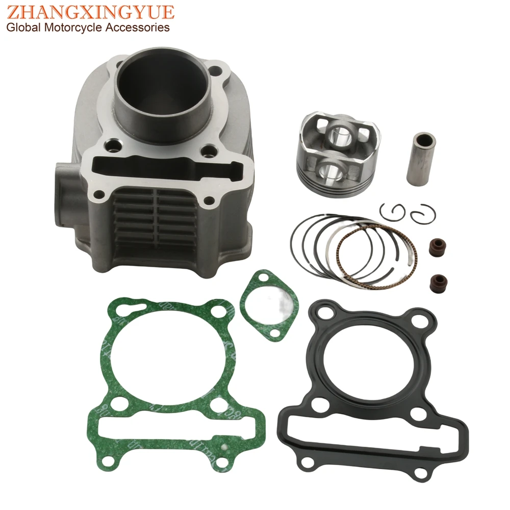 Scooter Cylinder Kit For SYM Euro MX VS Allo 125 Cello Fiddle 3 Orbit 2 125cc 12100-ARA-000 4 Stroke