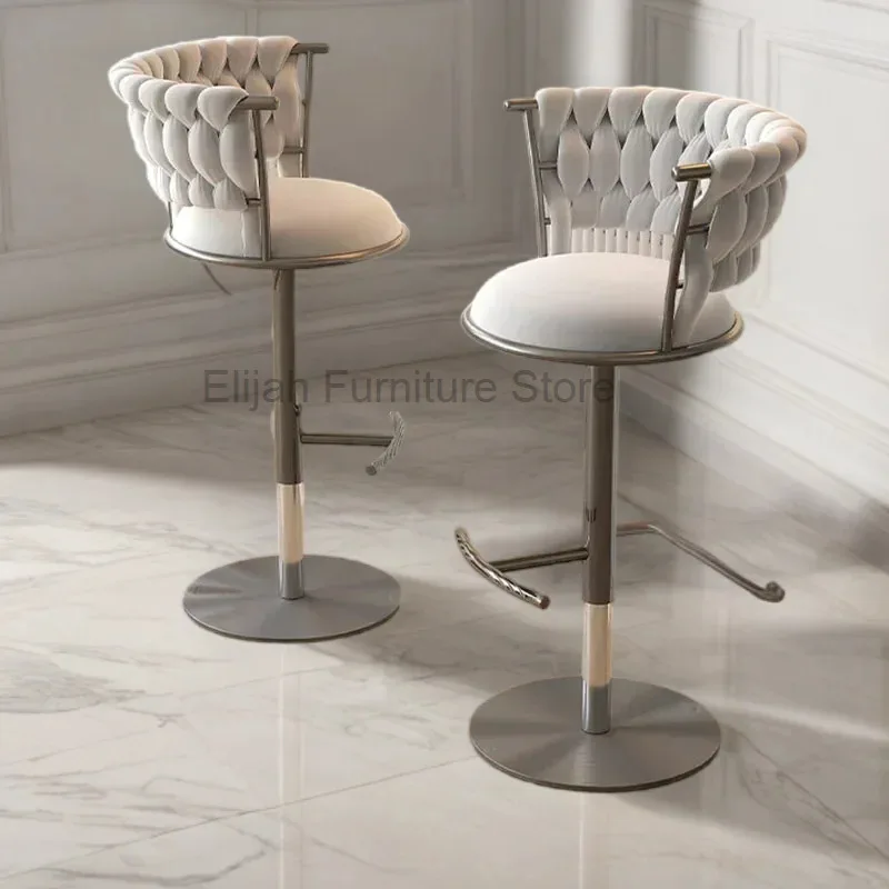 Bar Stool Chair Cafe Banks Bars Interior Stools High Counter Chairs Nordic Offer Home Furniture Kitchen Benches Chaise Chair