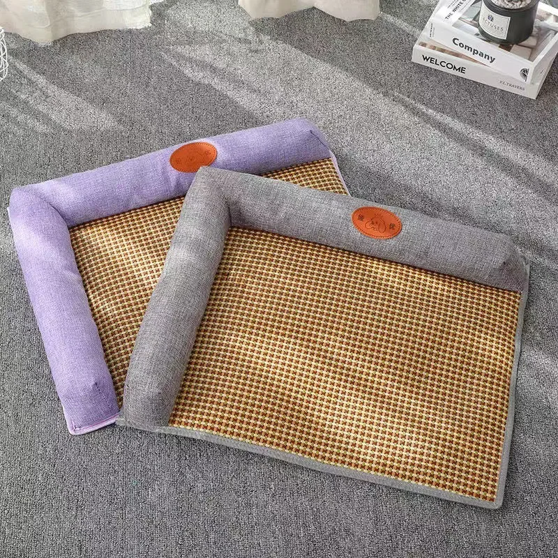

New Summer Nest Summer Teddy Doghouse Mattress Large, Medium and Small Dogs Summer Pet Supplies