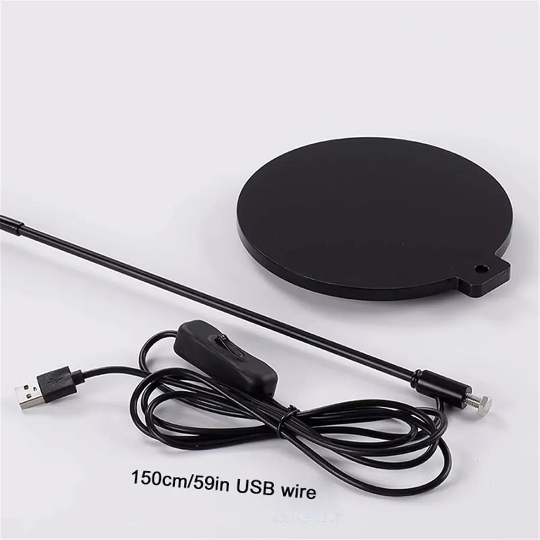 USB تنمو ضوء للنباتات الداخلية LED مصباح النبات مع حامل مرن معقوفة ارتفاع قابل للتعديل الشمس تزايد مصباح E1K4K4