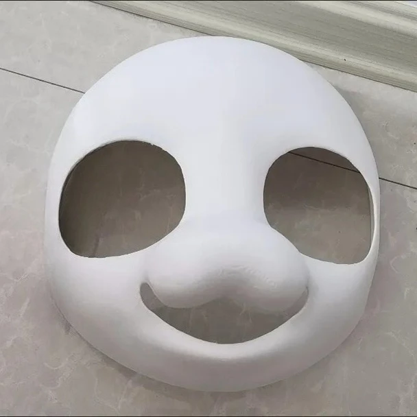 Kemono Base Mask Small Dog 3D Printing Semi Realistic Beast Suit Skull Cosplay Costume Accessorie Send Nose Tooth Eye Mask 5