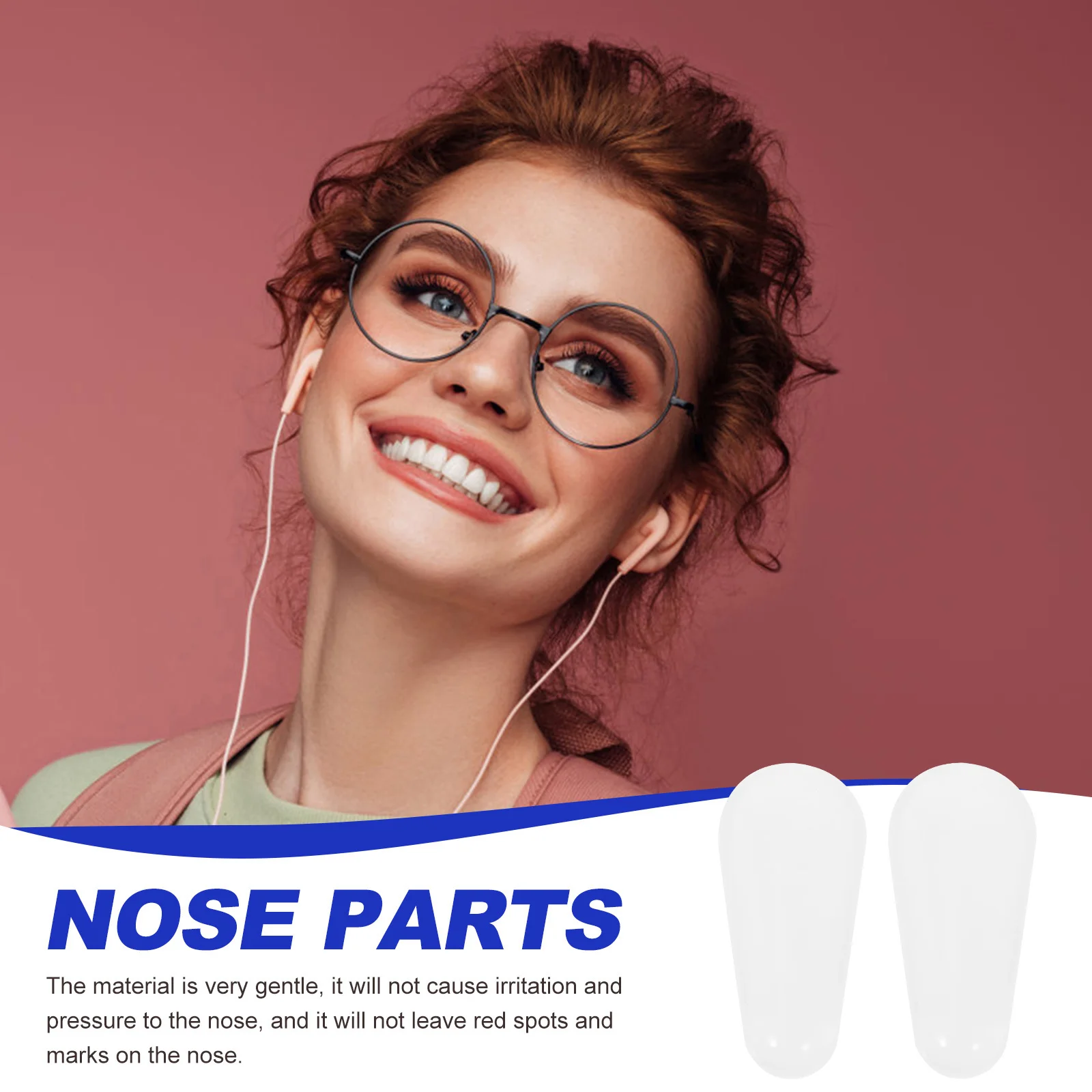 

Water Drop Nose Pads Silicone Eyeglass Accessories Comfortable Nonskid Cushions For Glasses Frames Replacement Parts