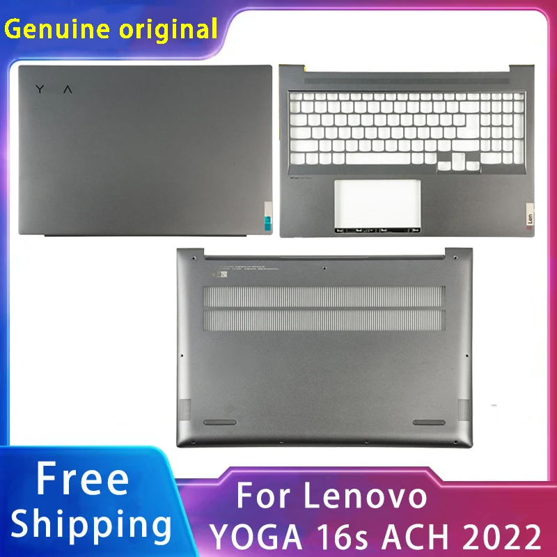 

New For Lenovo YOGA 16s ACH 2022 Replacemen Laptop Accessories Lcd Back Cover/Palmrest/Bottom Grey A/C/D Cover