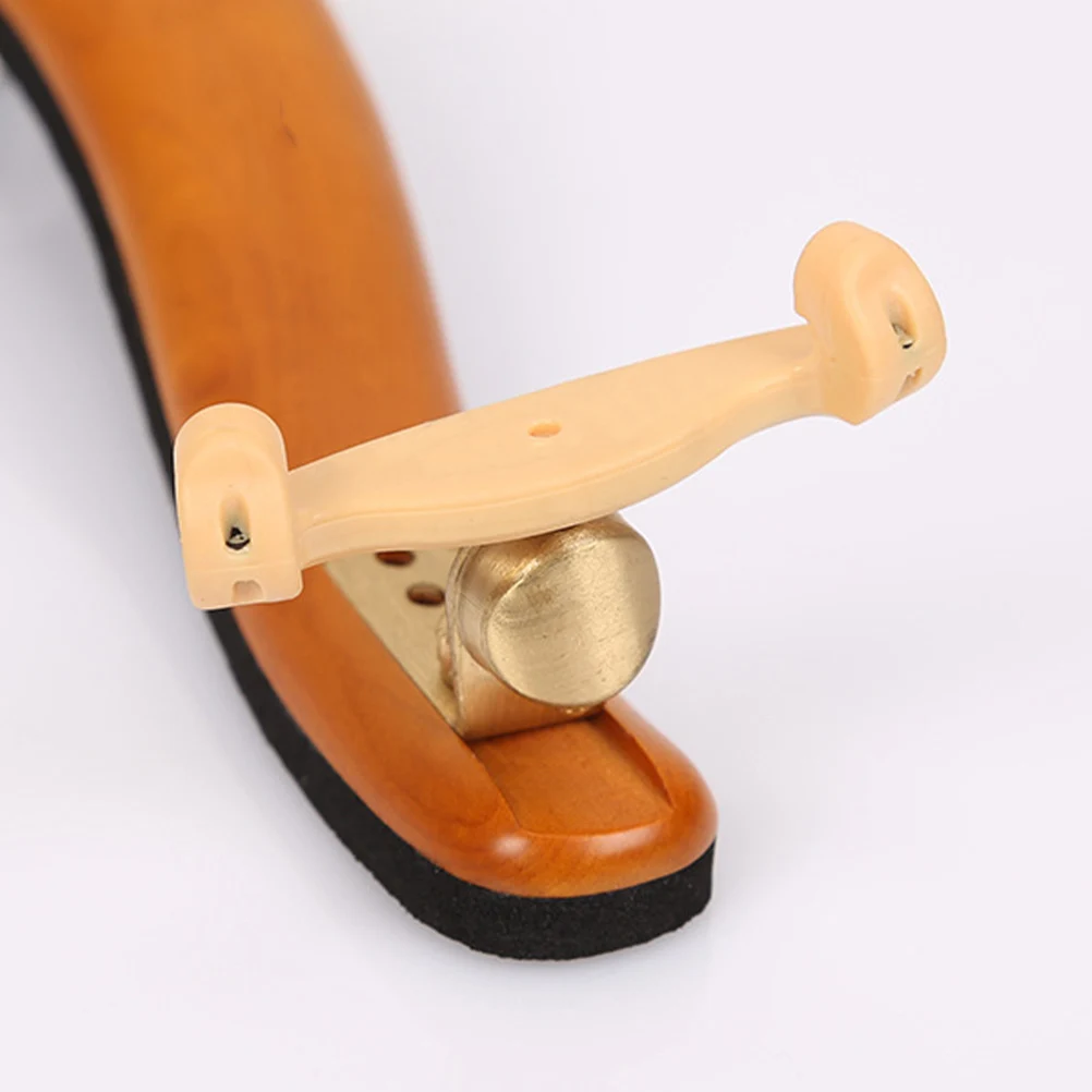 

2pcs Violin Shoulder Pads Support Rest Comfortable Bracket for 4/4-3/4 Violins Accessories Plastic Shoulder Rest Stable