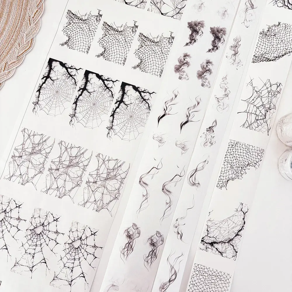 

[Разное ощущение] Простая лента для журнала, вся рулонная сетка, дымовой журнал, наклейка с цветными блоками, мечта