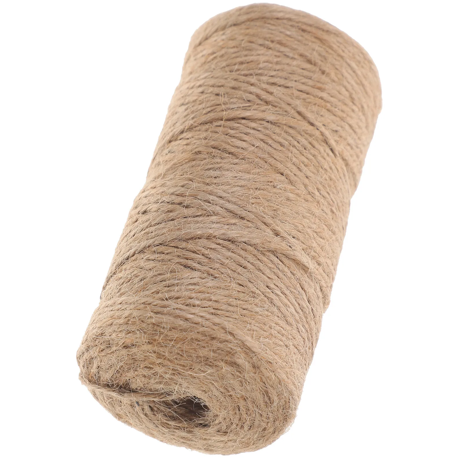 1 Roll Natural Jute Rope 4Mm Thick Strong for Wedding Decor Crafts Gift Wrapping Macrame DIY Party Home Garden