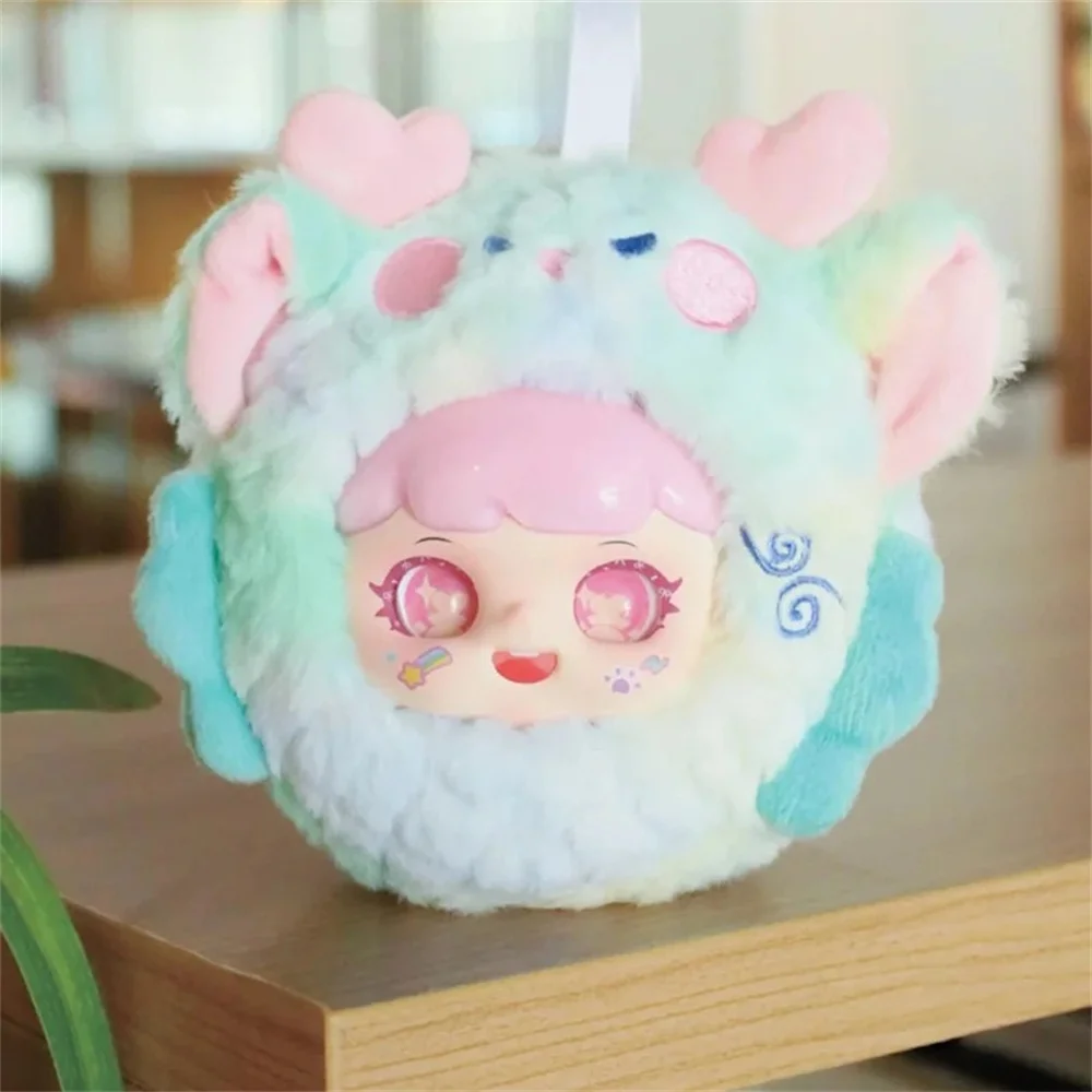 Naughty Roly-Poly Classmate Plush Blind Box Cute Animals  Pendant Mystery Boxes Bag Ornaments Tide Play Toys Doll Surprise Gifts