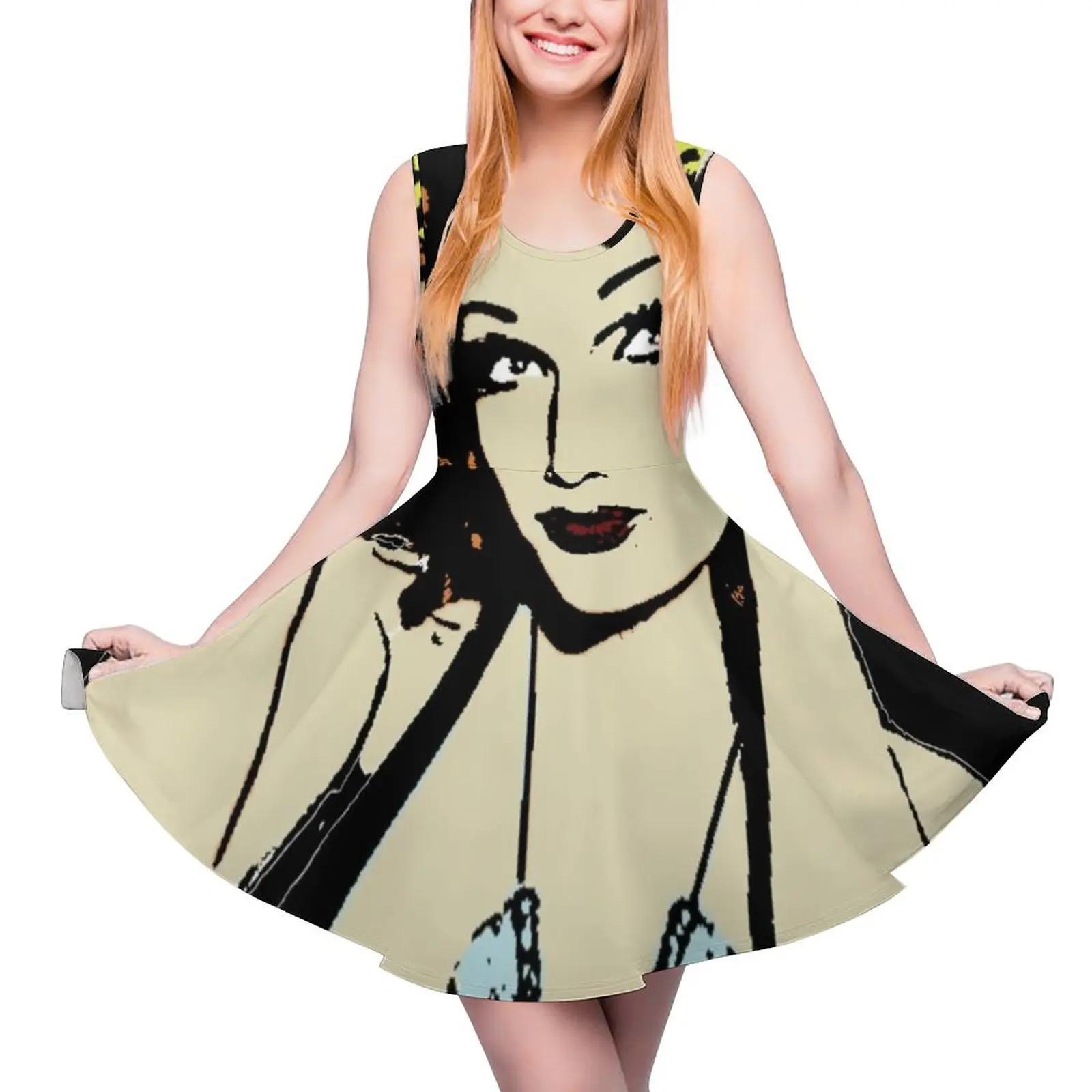 Jinkx Monsoon Sleeveless Dress african dresses for woman Womens summer dress Female clothing