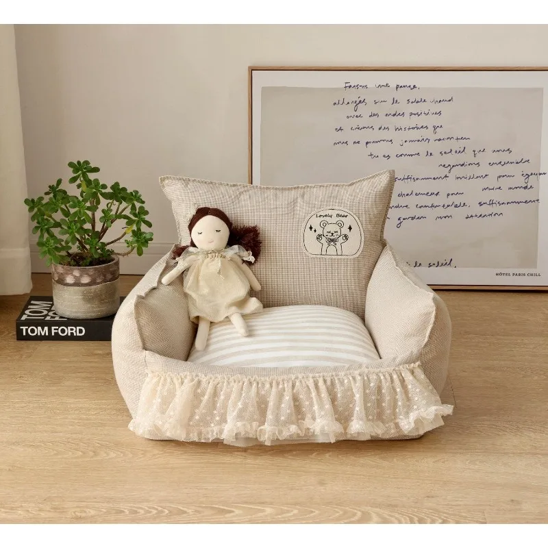 Fully removable INS Maltese Yorkshire Miniature Dog Teddy y