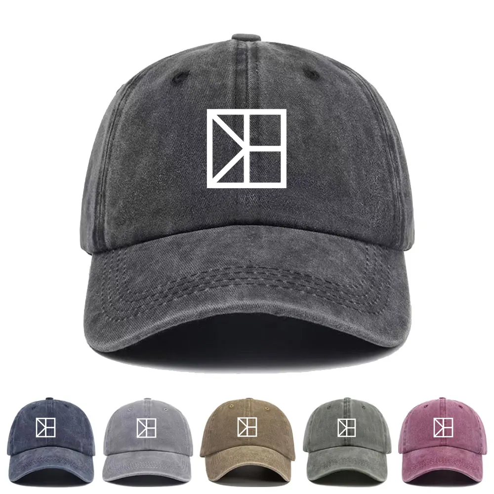 Gorra de Béisbol con Logotipo del Equipo CNBLUE de Kpop, Estilo Trucker, Unisex, de Algodón Lavado, Estampado, Moda Coreana, Gorra de Verano para el Sol