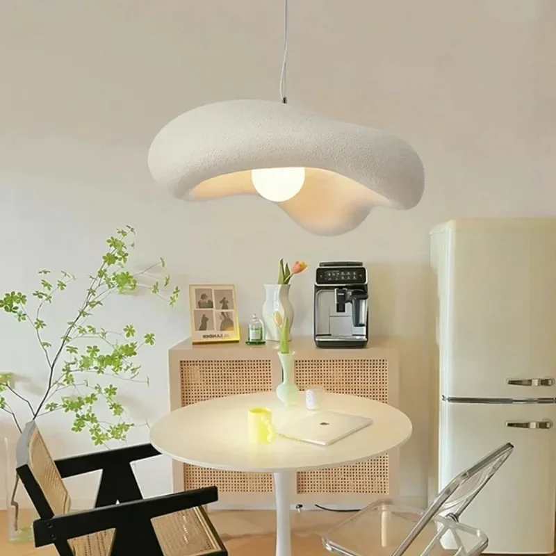 

Nordic Wabi Sabi Pendant Lights Creative Bar Bedroom Chandeliers Living Dining Room Lighting Home Decor LED Loft Hanging Lamps