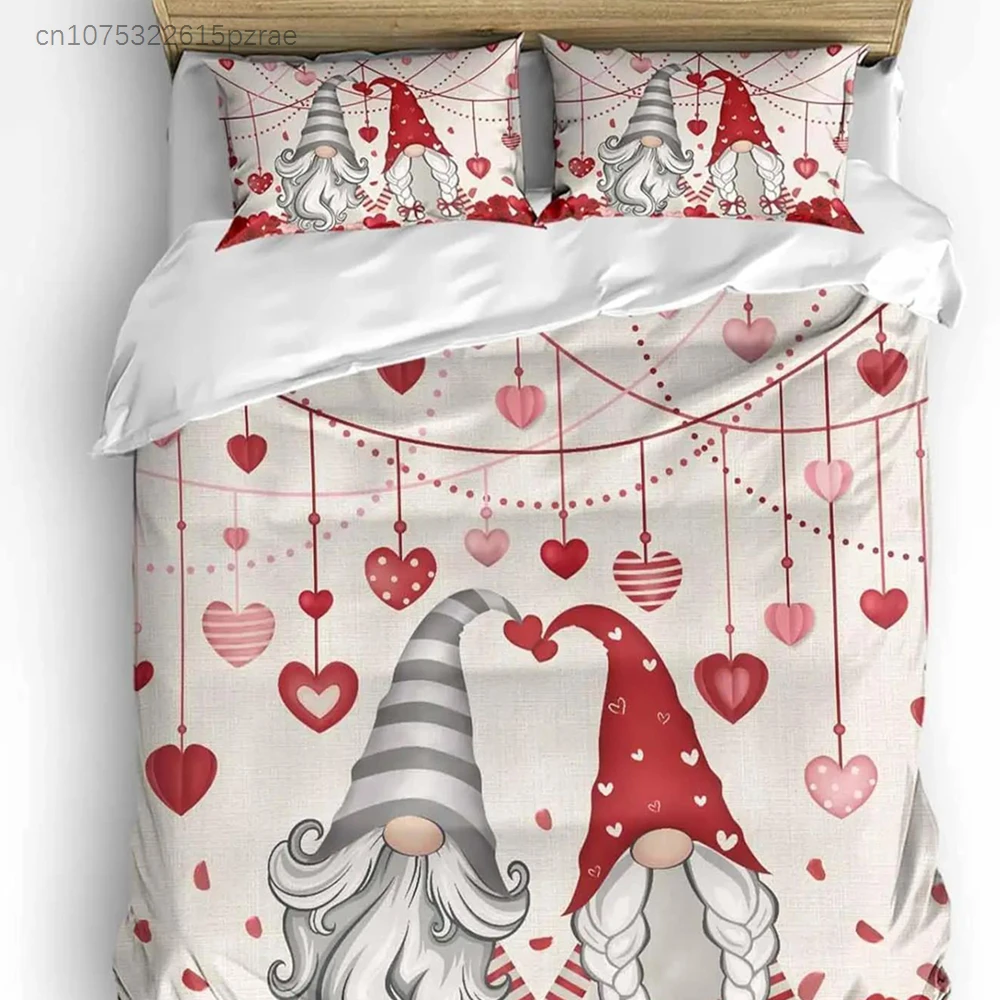 Christmas Duvet Cover King Size Christmas Tree Ball Snowflake Quilt Soft Bedding For Boys Girls Adult Bedroom Decoration 3 Pcs