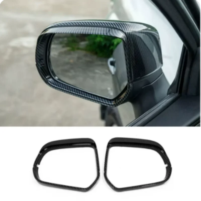 Exterior Accessories Rearview Mirror Rain Shield Protective Cover Trim 2PCS/SET For Great Wall HAVAL H5 2023 2024