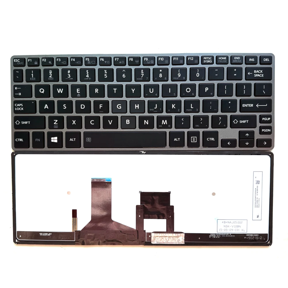 XIN-US layout Backlit Laptop Keyboard For Toshiba Portege Z30-A Z30-B Z30-C Z30T-A Z30T-B Z30T-C Z30-A1310/B1320