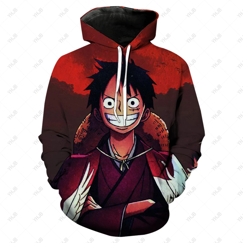 2025 ONE PIECE Herbst Winter Kinder 3D Hoodie Roronoa Zoro Mode Lässig Cosplay Cartoon Hoodies Streetwear Sweatshirt