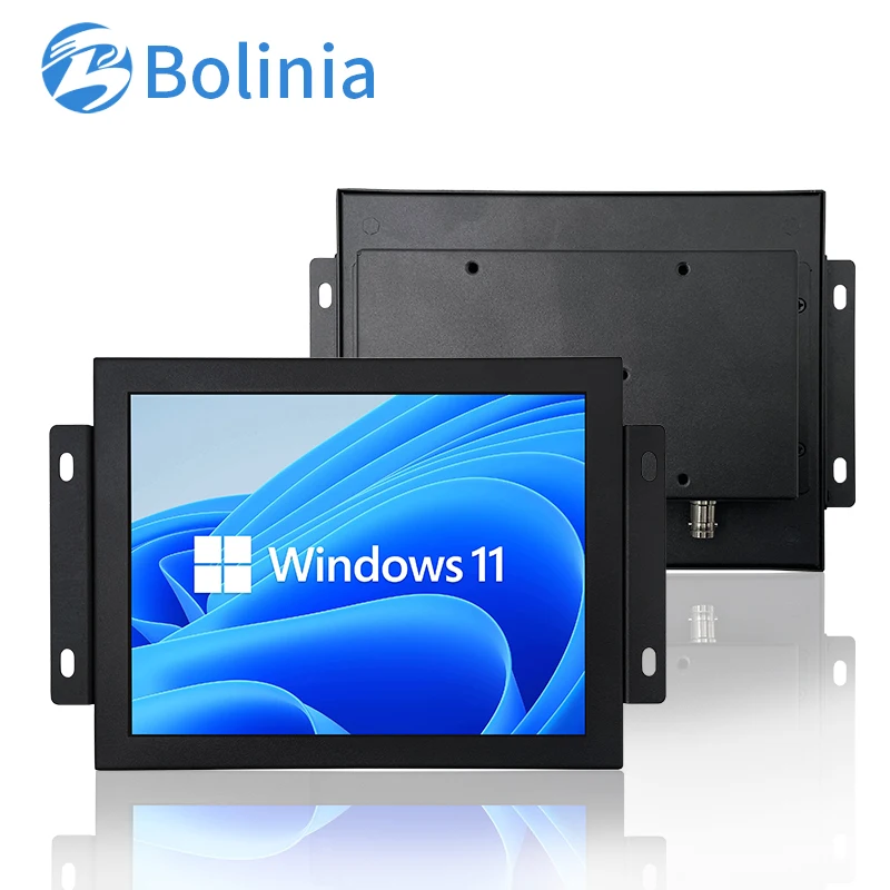 

IPS led lcd touch car screen mini industrial panel PC monitor open frame embedded metal Wall studio speaker computer display