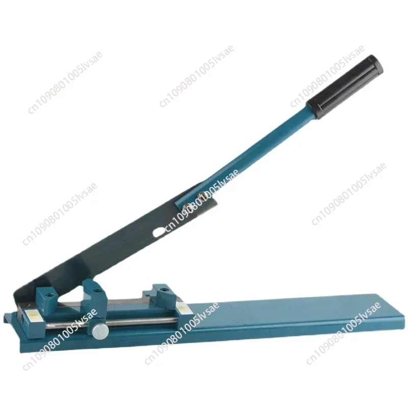 With Ruler Electrical Din Rail Cutter Steel Aluminum Iron Rail Cutting Machine