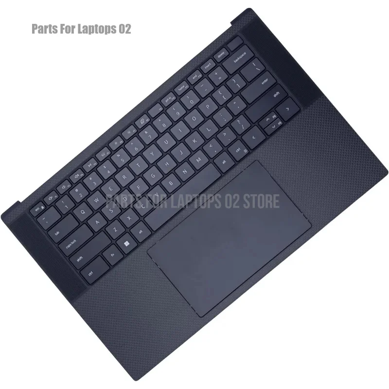 D+0GN0D2 for Dell XPS 9520 Precision 5570 Uppe Palmrest Case w/ Keyboard Touchpad Antenna Power Button Board GN0D2 AQ3RH000101