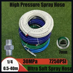 1/4 airless Spray pAint Hose High-pressure Wear-resistant Pipe 7250PSI Spray Universal Machine Fiber Pipe,