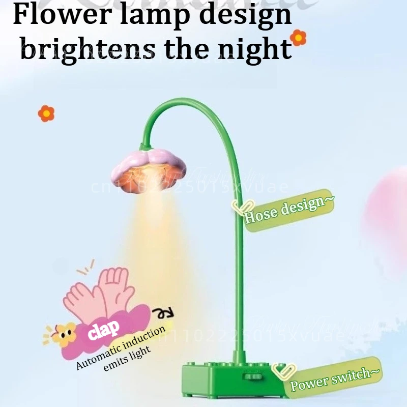 RORO JUMP Building Block Educational Small Particle Assembly Eternal Flower Model Toy Ornament Collect Children's Birthday Gifts