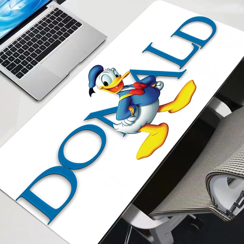 Alfombrillas de ratón de goma suave para oficina, alfombrilla para juegos, alfombra del Pato Donald para el hogar, alfombrilla antideslizante para teclado, alfombrilla para ratón de Pc, nueva alfombrilla para mesa