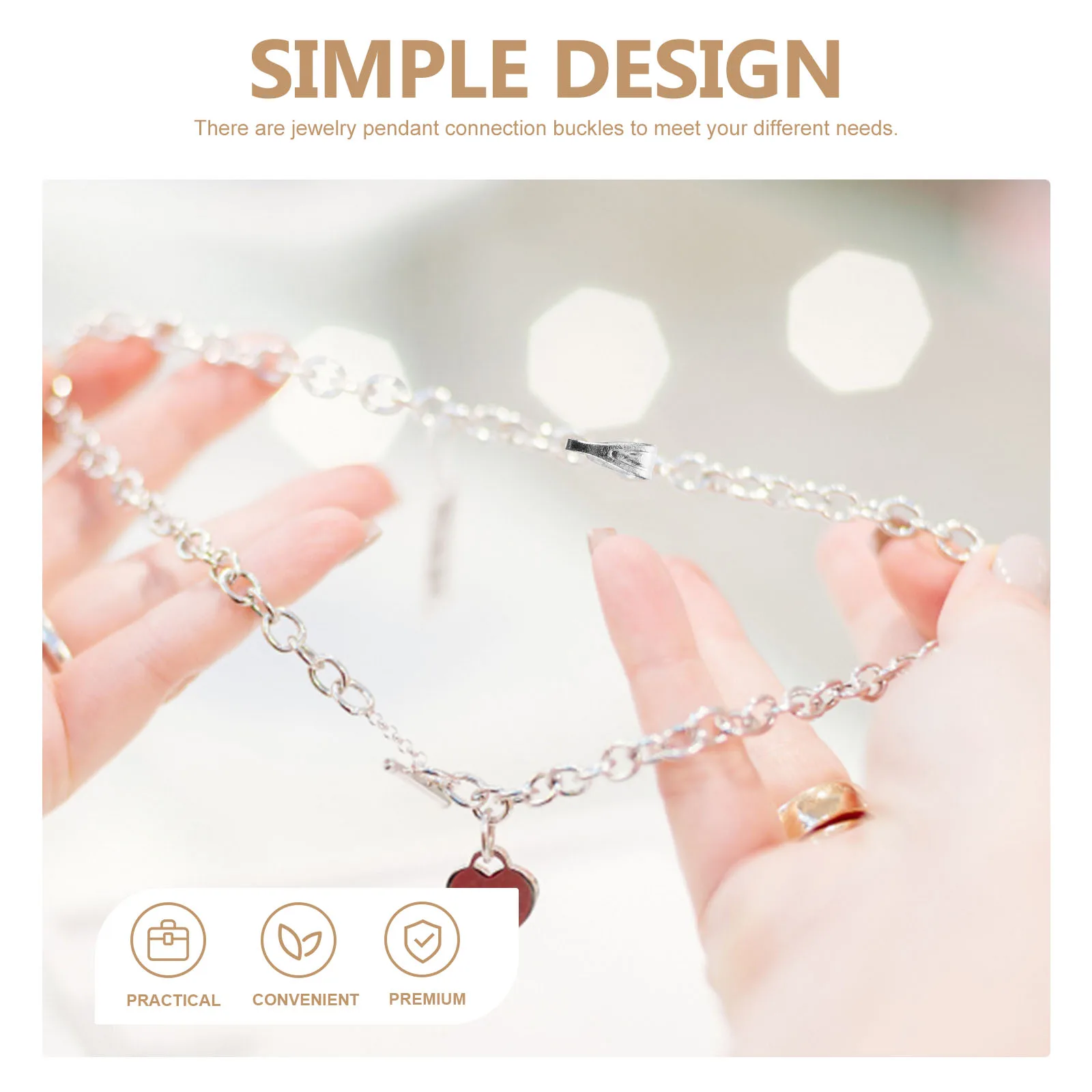 200 pçs colar pingente fecho ouro 2x6mm diy jóias fazendo lagosta fechos pulseira fixadores charme conectores acessórios