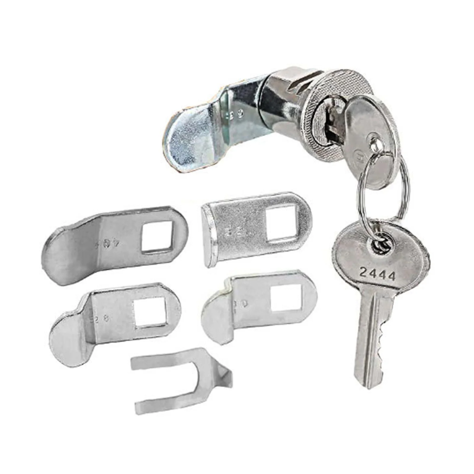 Multipurpose Mail Box Locks with Keys Nickel Plated Mail Post Box Locks for Locker Doors Cabinet Drawers Cupboard