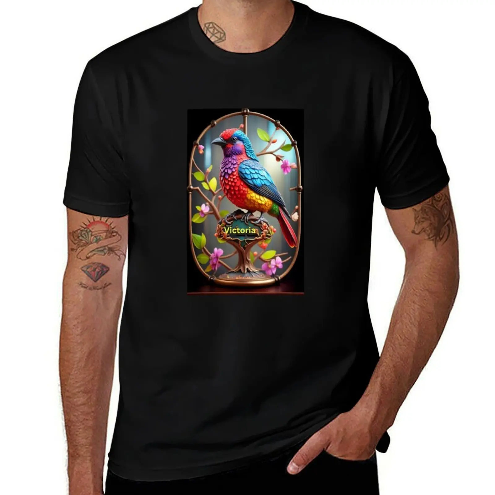 Love You Victoria T-Shirt Novelty Graphic Tee Shirt T-Shirt