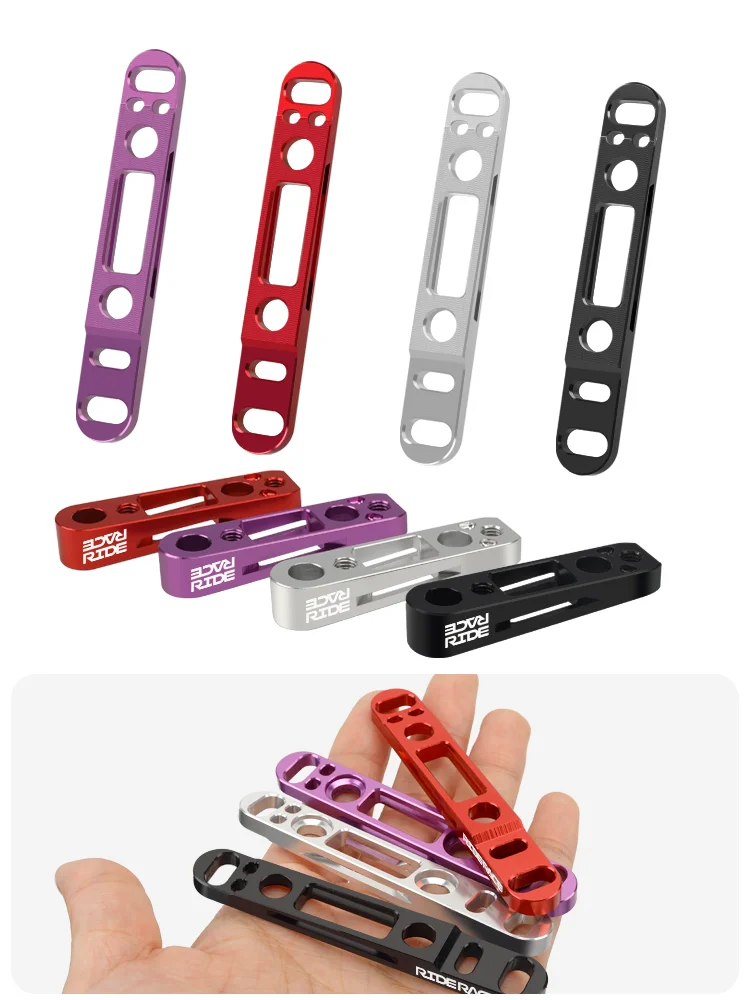 AliExpress riderace Road Bike Disc Brake Flat Mount Adapter For Front/Rear 140-160mm Rotor Aluminum Alloy Bicycle Flat Mount Disc Brake Adapter