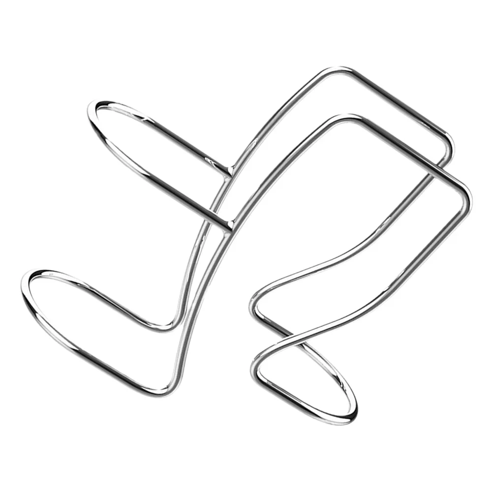 

Washing Machine Drain Hose Holder Stainless Steel Metal Support Clip Easy Install Secure Fix Drain Hose for Washer Universal