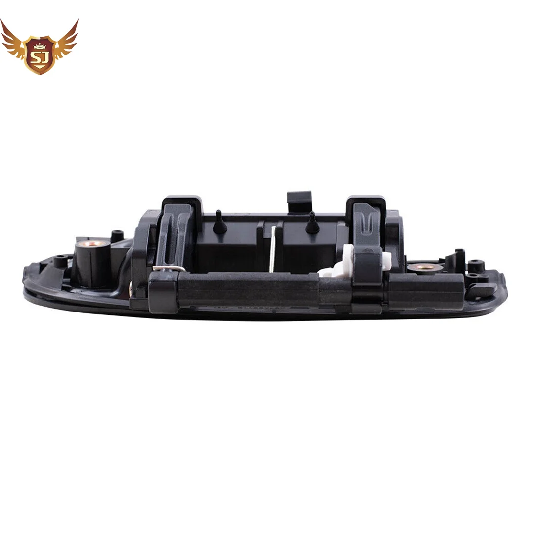 Exterior Door Handle for Nissan Sentra 2000-2006, Front Left and Right with Hole black texture