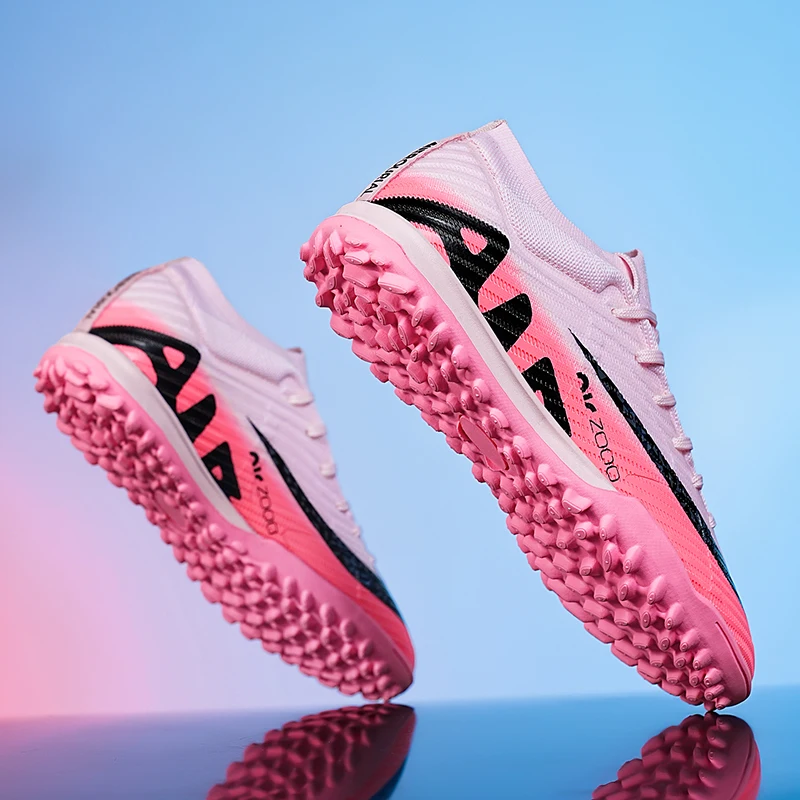 

Men Indoor Football Shoes Professional Football Field Boots Fast TF/FG Soccer Shoes Society Cleats Training Low Cut Sneaker