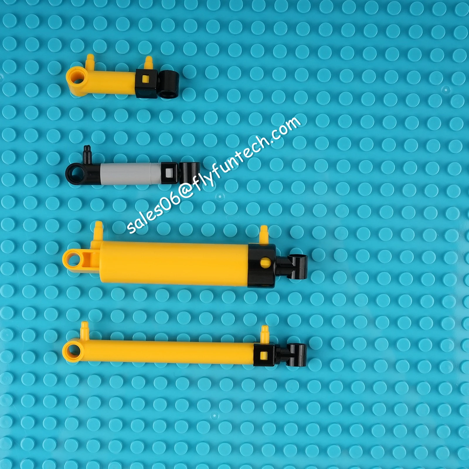 Pneumatic Parts Set Cylinder Tank Switch Hose Connector Kit for Technical 9641 42043 47225 High-tech Parts Building Block