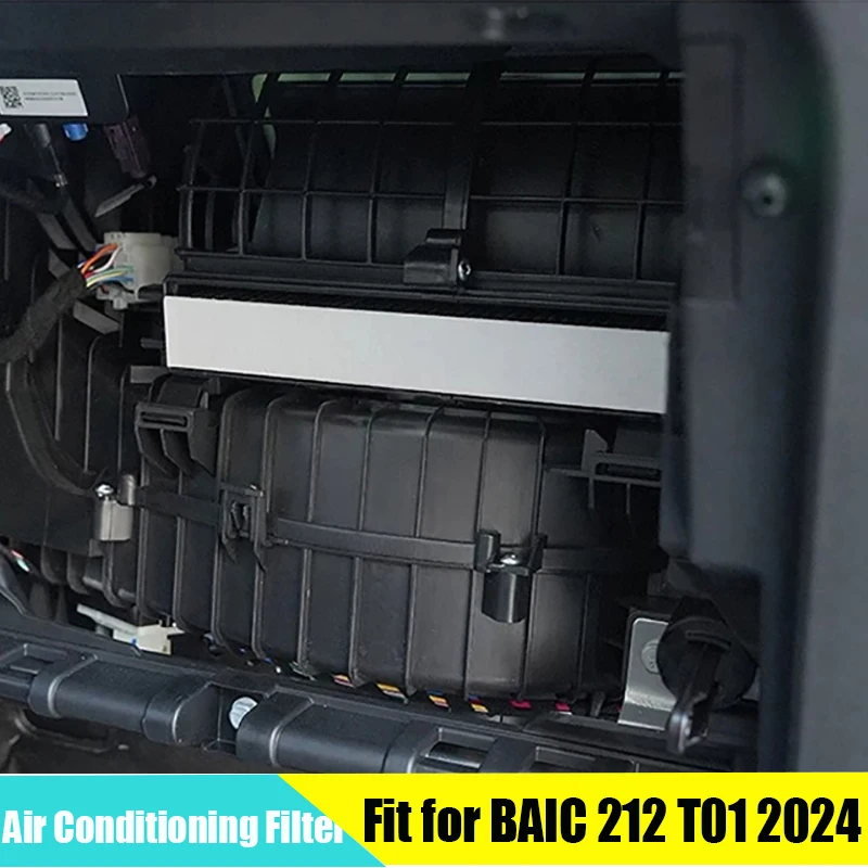 Car Air Conditioning Filter Suitable for BAIC 212 T01 2024-2025 Modified Car Air Filter Mesh Air Conditioning Grid Accessories