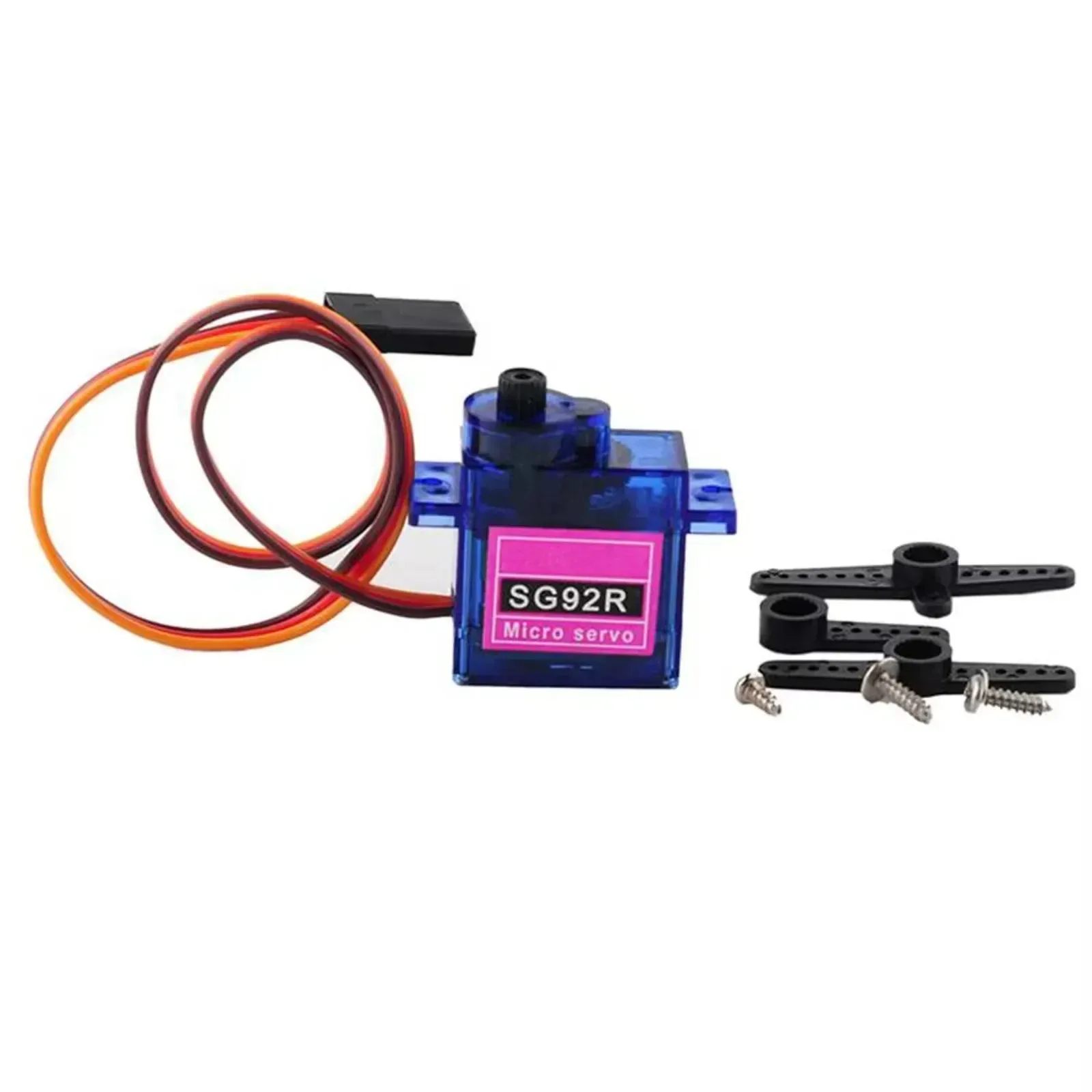 10pcs/lot SG92R Micro Servo 9g 4.8V-6V 180/270 Degree Angle Control 360° Continous Rotation for Drones RC Cars Mini Servos