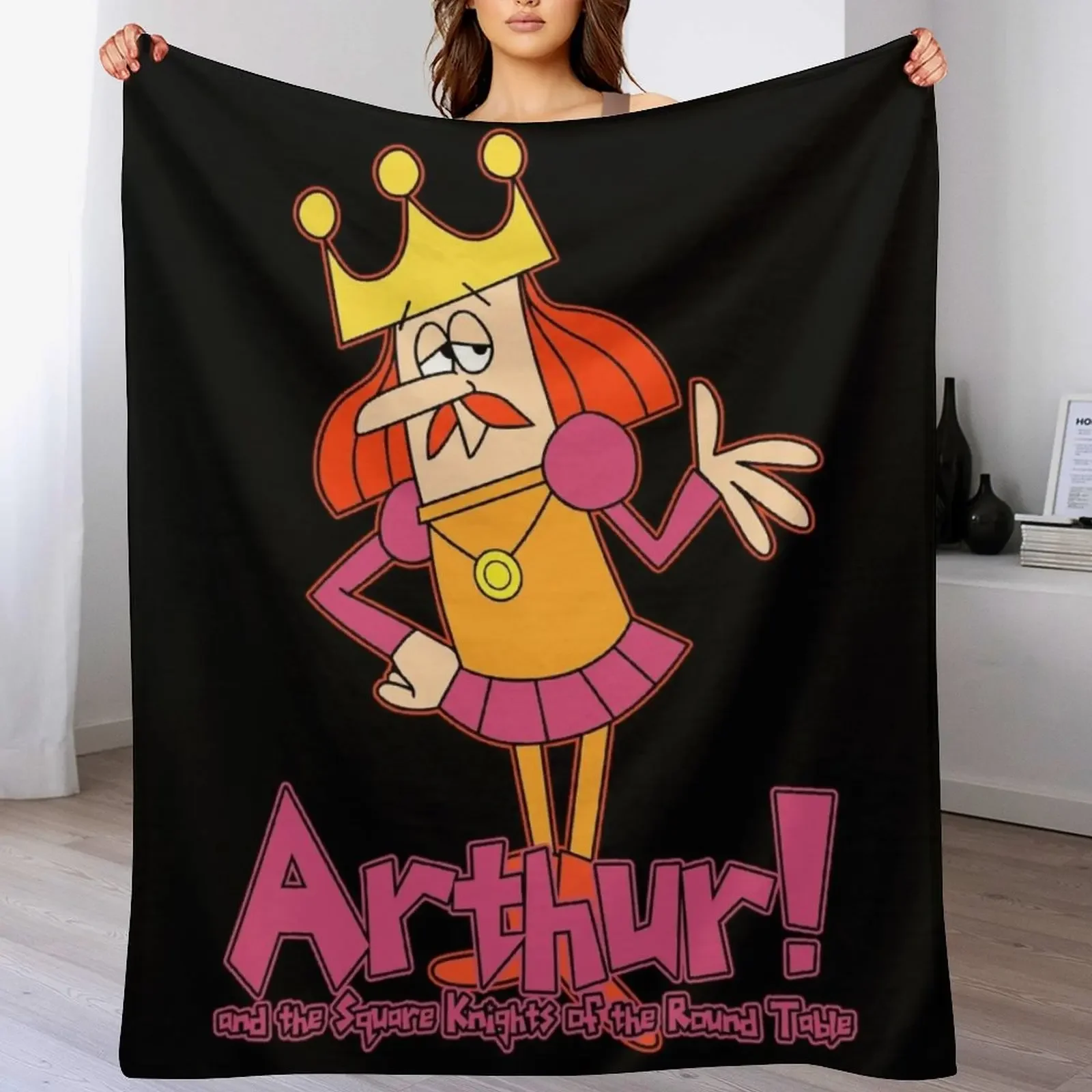 Arthur! Throw Blanket Soft Bedroom Blanket for Night Sleeping