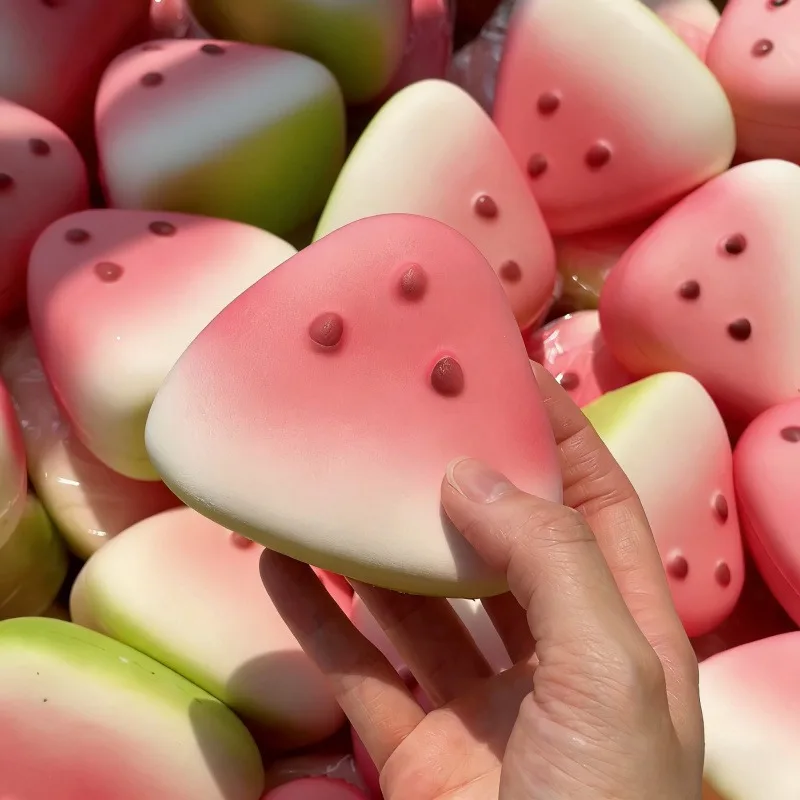 Fruit Design Slow Rising Squishy, Pressable Stress Relief Sensory Toy, ASMR Calming Fidget, Perfect Gift for Kids Adults  ADHD