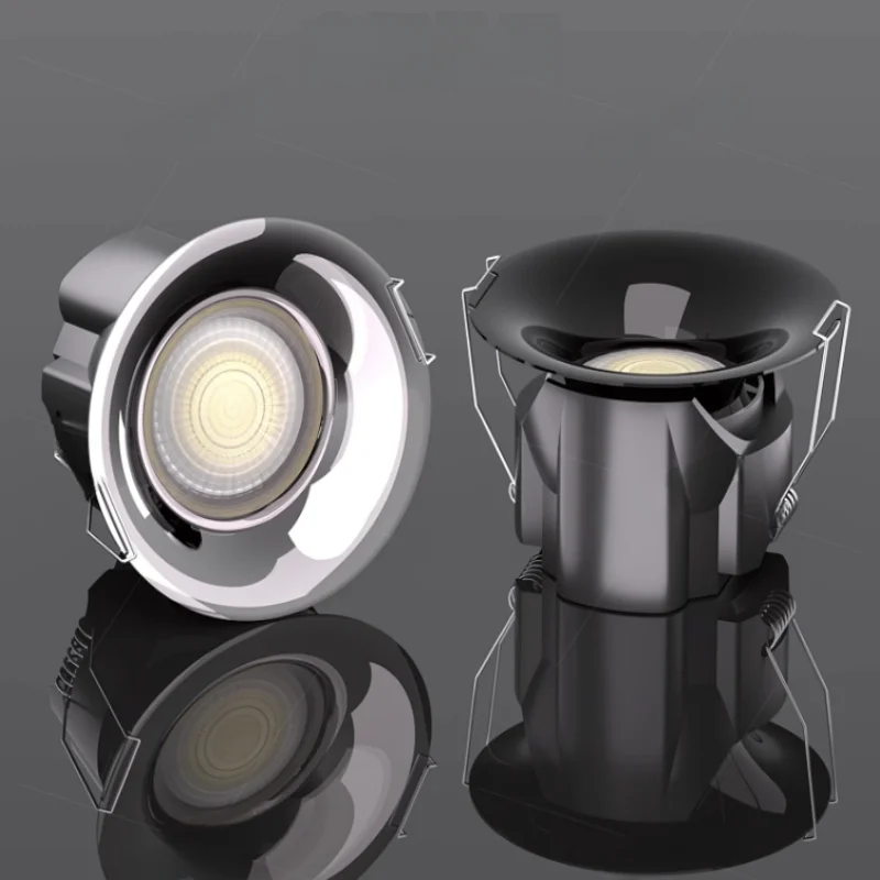 IP65 full spectrum waterproof spotlight intelligent anti-glare home embedded living room ceiling new no main light