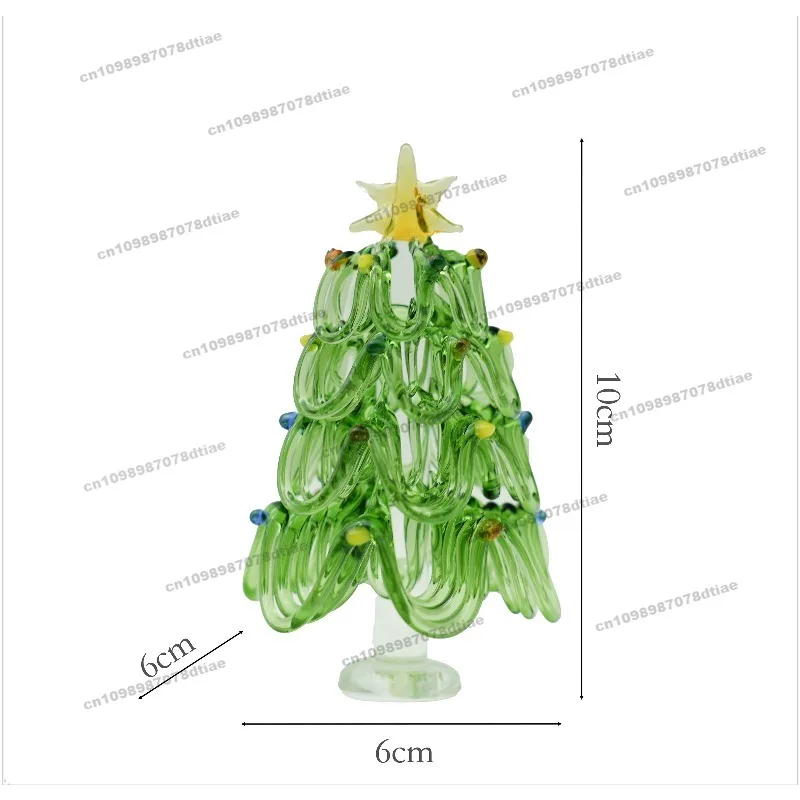 

Глазурованные чистые изделия ручной работы, подвесная шелковая рождественская елка, настольное украшение, украшение для дома, подарок