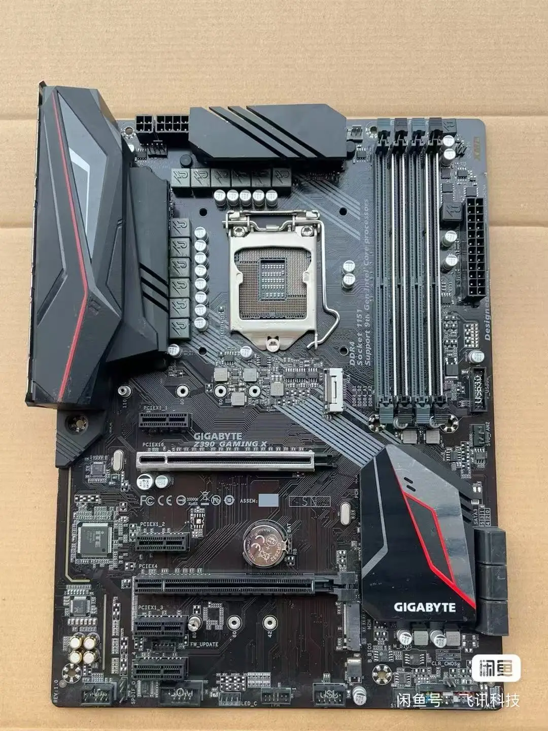 GIGABYTE Z390 GAMING X LGA1151 Motherboard DDR4 Intel I9 I7 I5 I3 CPU Intel Z390 Gaming Placa-mãe 1151 Intel LAN M.2 ATX