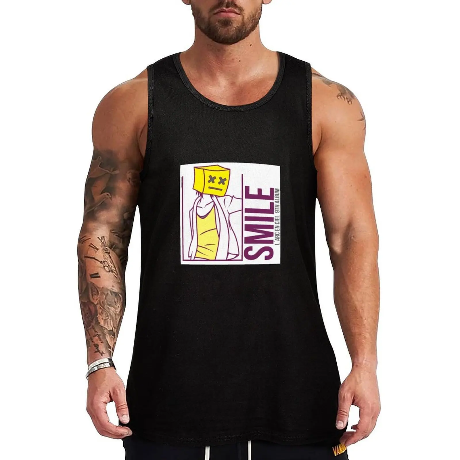 

SMILING HYDE : SMILE 9th ALBUM Tank Top Stretch Fabric Tank Top Flexible Comfort Sleeveless
