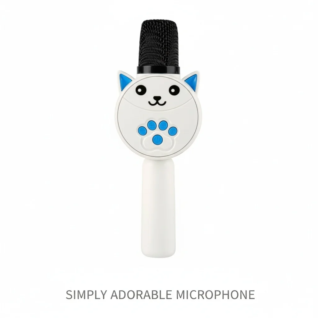 

Портативный детский подарок для караоке, игрушка-динамик с микрофоном Bluetooth и волшебными голосовыми эффектами, HIFI-звук для детей